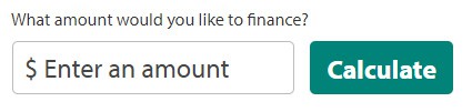 Financing Calculator